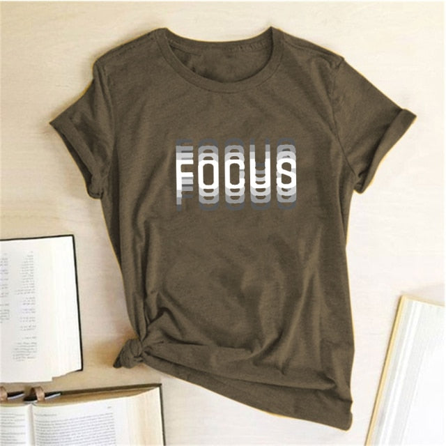Focus Print T-shirts.
